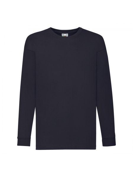t-shirt-bambino-manica-lunga-colorata-fruit-of-the-loom-100-cotone-165-gr-deep navy.jpg